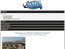 Tablet Screenshot of madsdocks.com